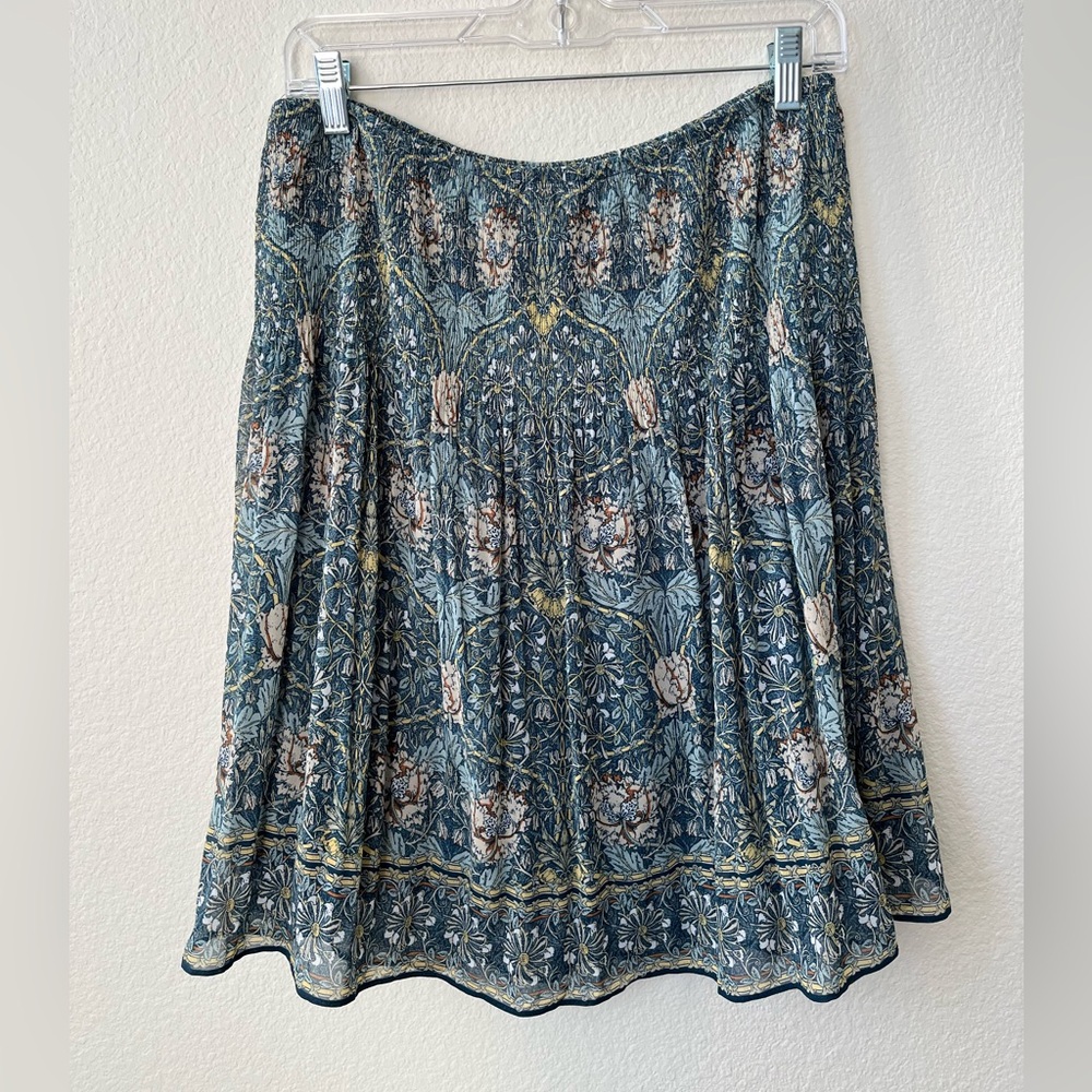 Vintage Mini Skirt with Elastic Wasitband (L)